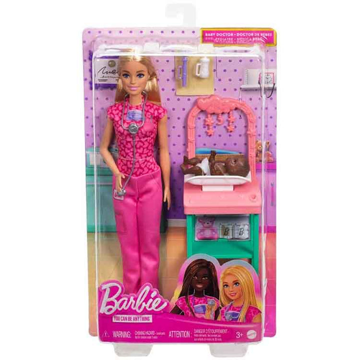 Barbie Nurturing Baby Doctor Playset