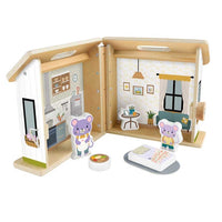 Fisher Price Wooden on-the-go Play House