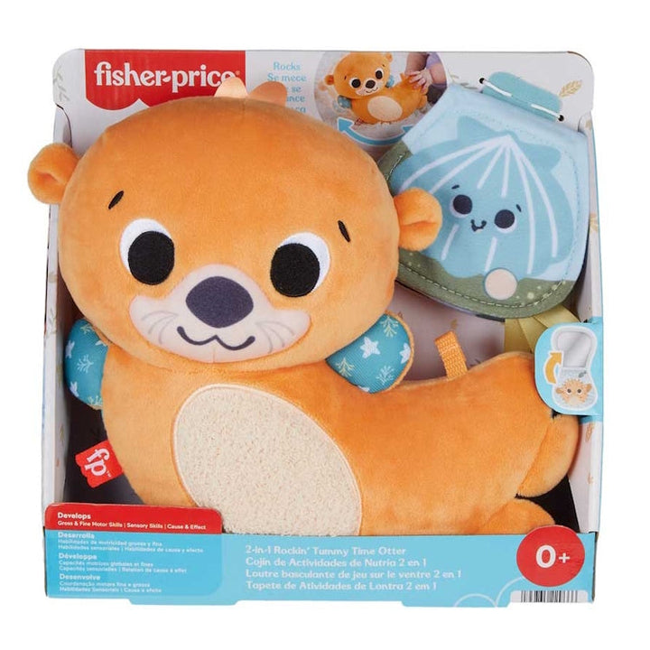 Fisher Price - 2-in-1 Rockin’ Tummy Time Otter