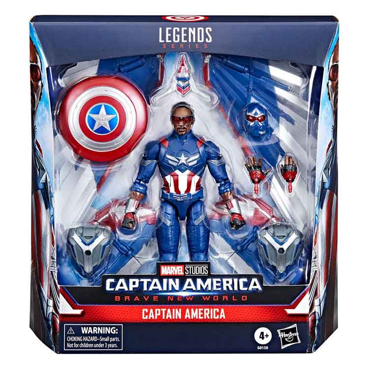 Captain America: Brave New World Marvel Legends Action Figure Captain America