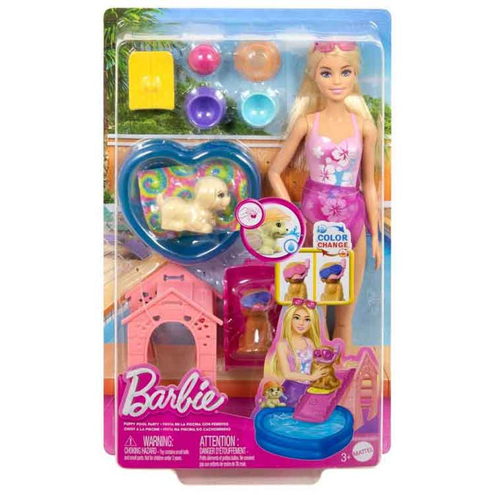 Barbie Puppy Pool Party
