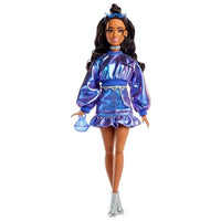 Barbie Deluxe Style Doll – Metallic Dress Nº 7