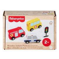 Fisher Price Wooden Vehicle Pack