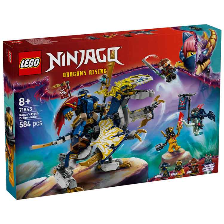 LEGO 71843 Rogue's Mech Dragon Rider