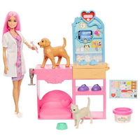 Barbie Fast Cast Veterinarian Clinic Doll and Accessories