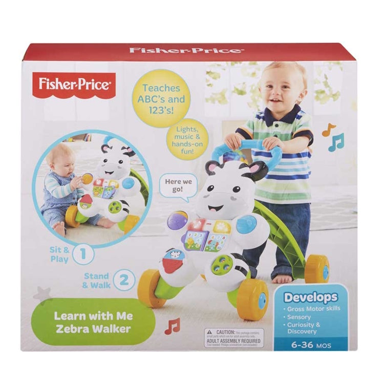 Fisher Price Learn With Me Zebra Walker