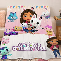 Flannel Blanket Sofa Winter G-Gabbys D-Dollhouse Lovely Warm Bed