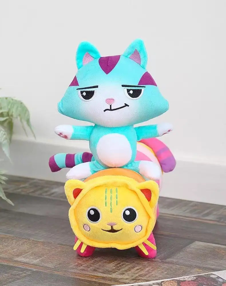 Gabby Dollhouse Plush Toy Mercat Cartoon Stuffed Animals Mermaid Car
