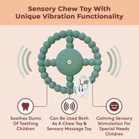 Vibrating Sensory Chew Toy - Autism Chew Toys & Baby Teething Toys