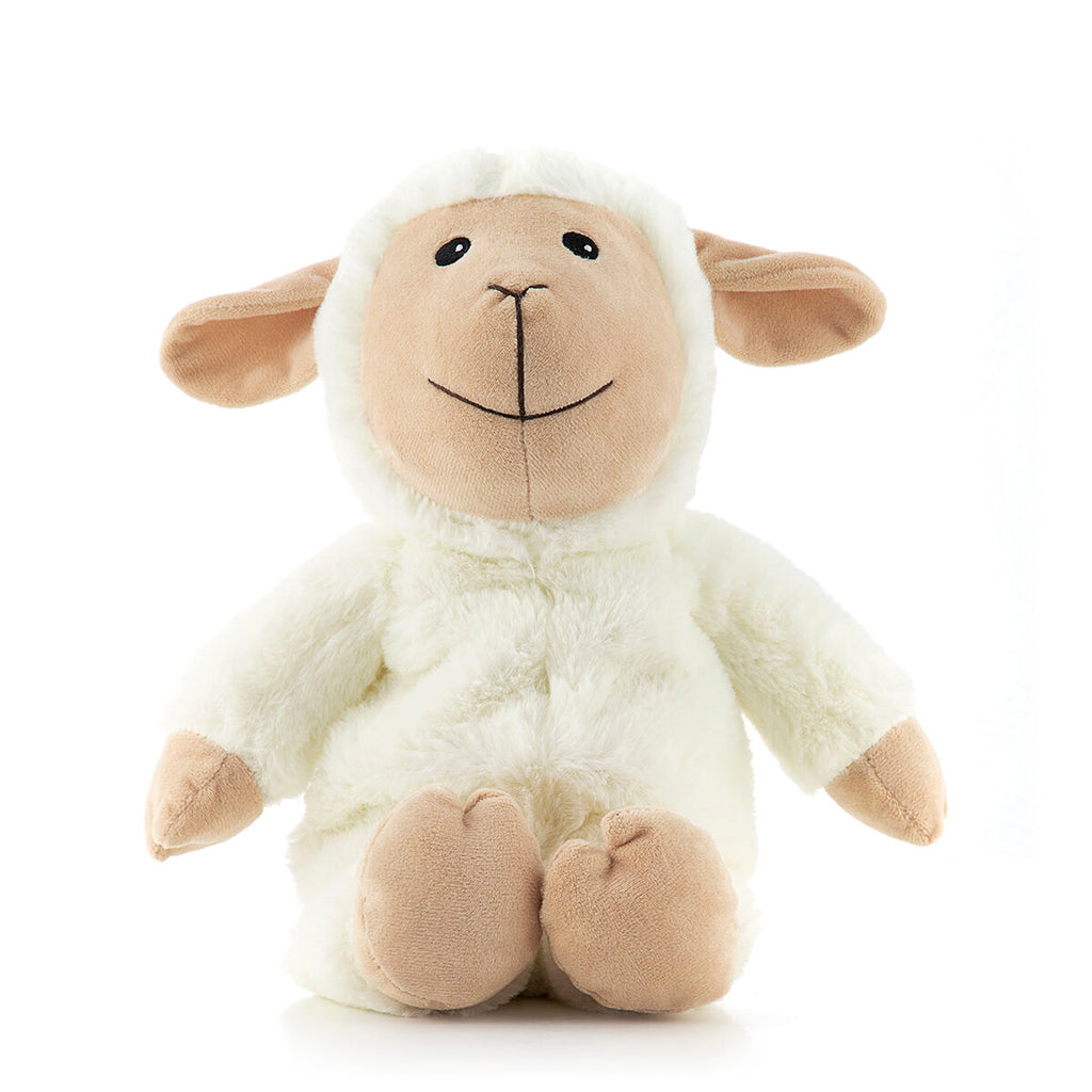 Sheep Soft Toy with Warming and Cooling Effect Wooly InnovaGoods front view