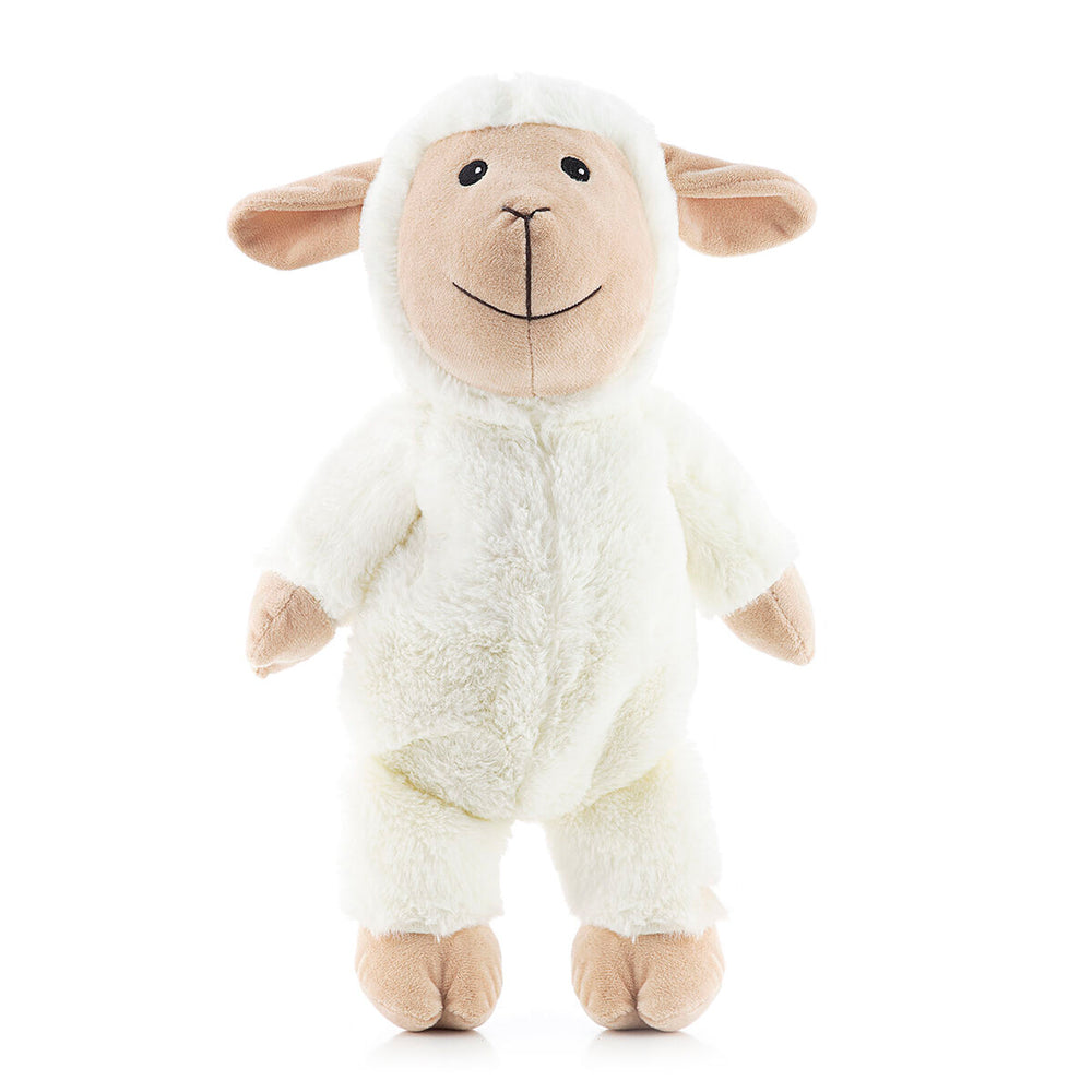 Sheep Soft Toy with Warming and Cooling Effect Wooly InnovaGoods for kids, soft and cuddly design.