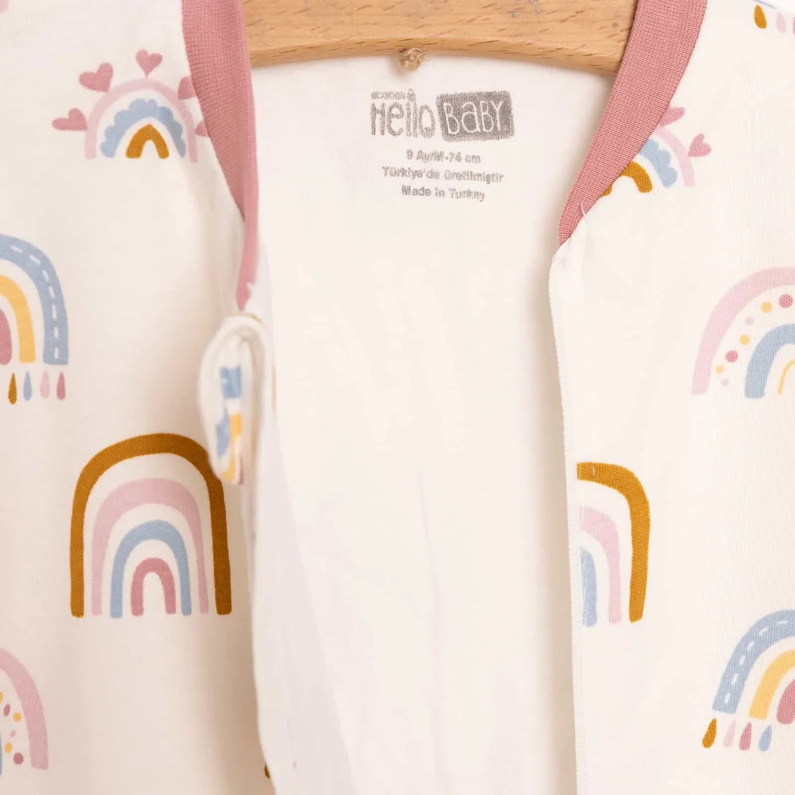 HelloBaby Girl Sleepsuit - Ecru