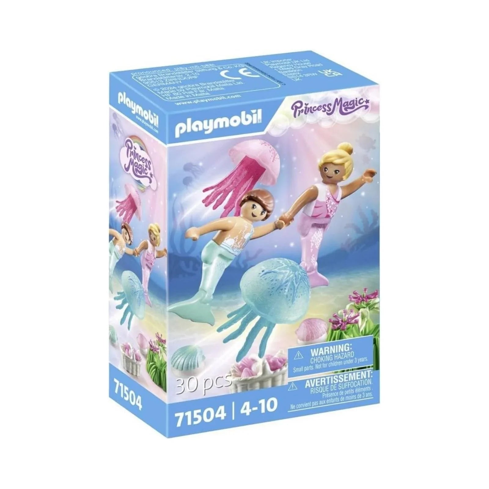 Playmobil Princess Magic 71504 Mermaid Children with Jellyfish