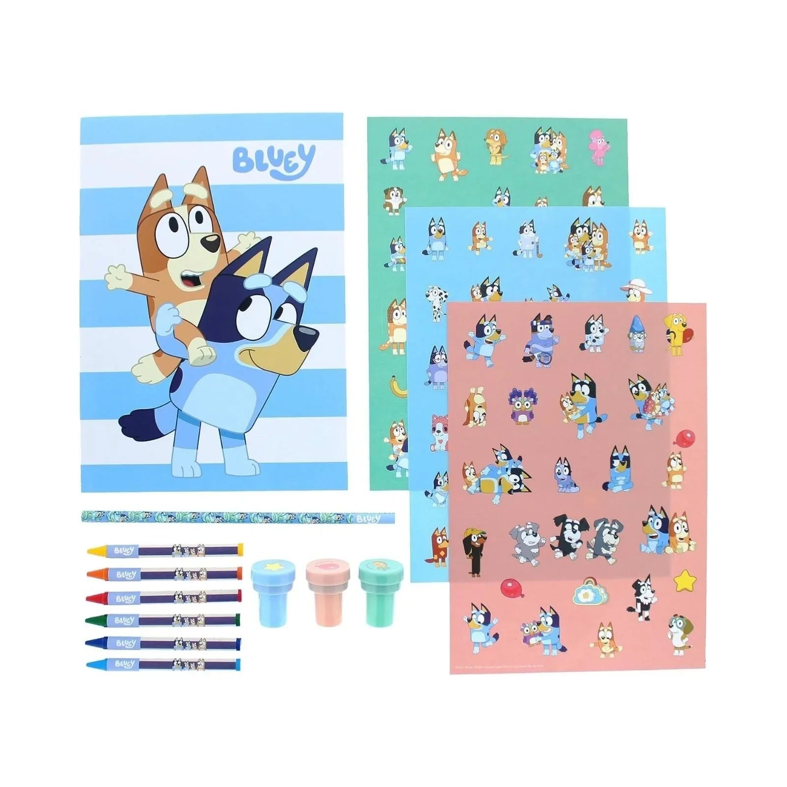 Bluey Stick & Stamp Set