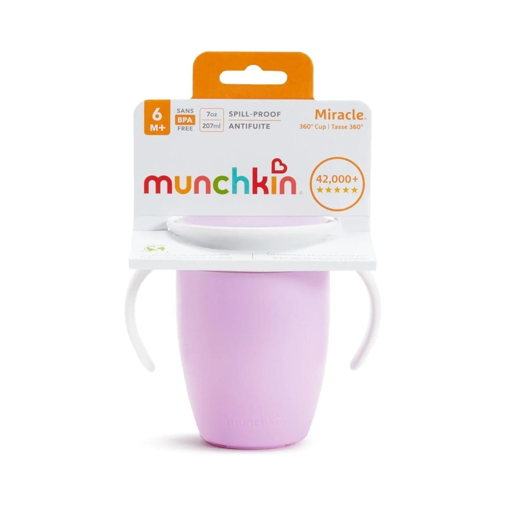 Munchkin Miracle 360 Trainer Cup 6+ months 207ml - Purple