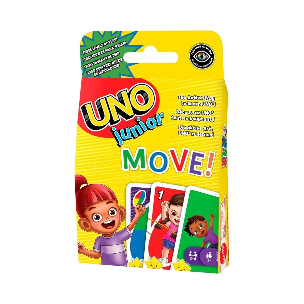 Mattel Uno Junior Move Card Game