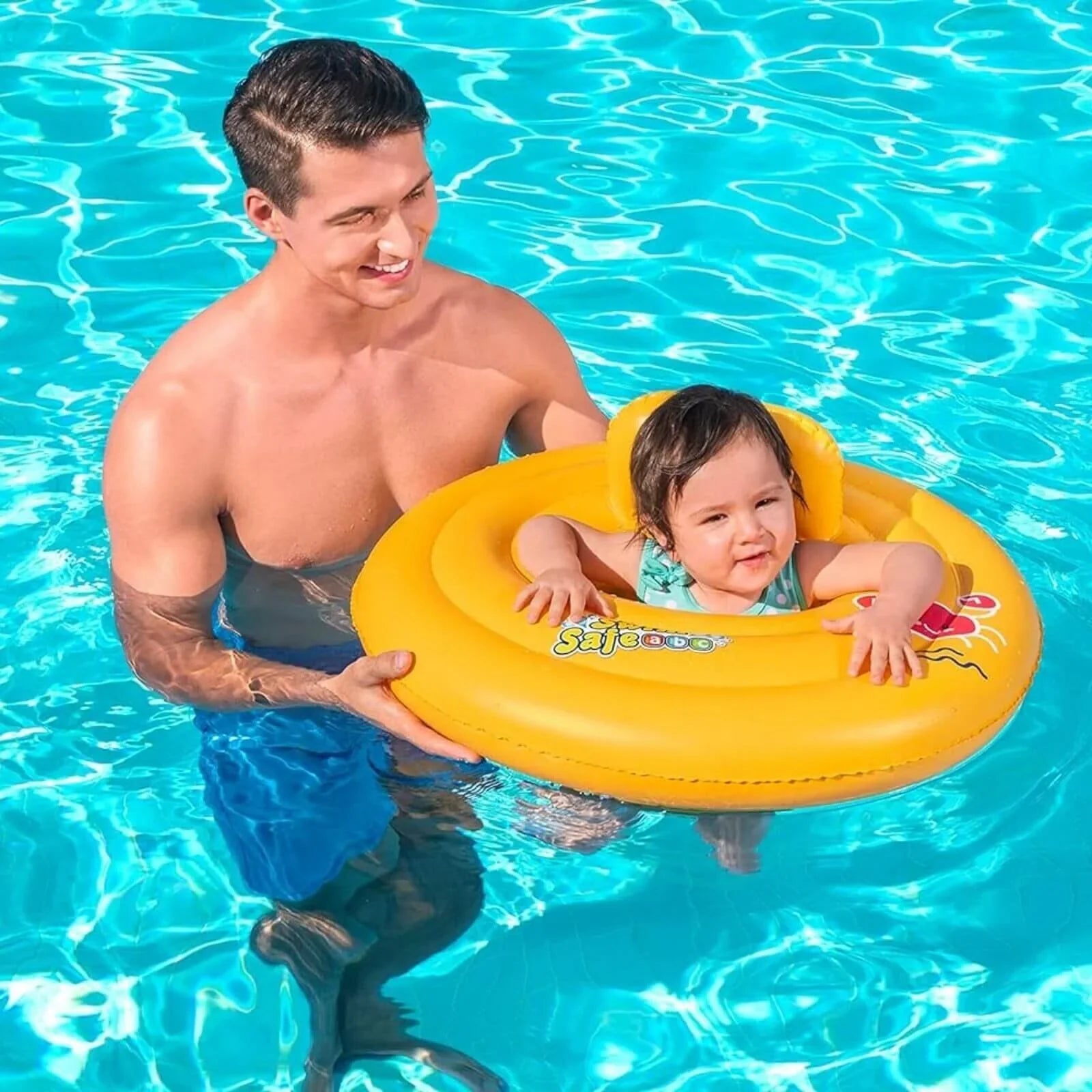 Bestway Wondersplash Baby Boat Round 3 Ring