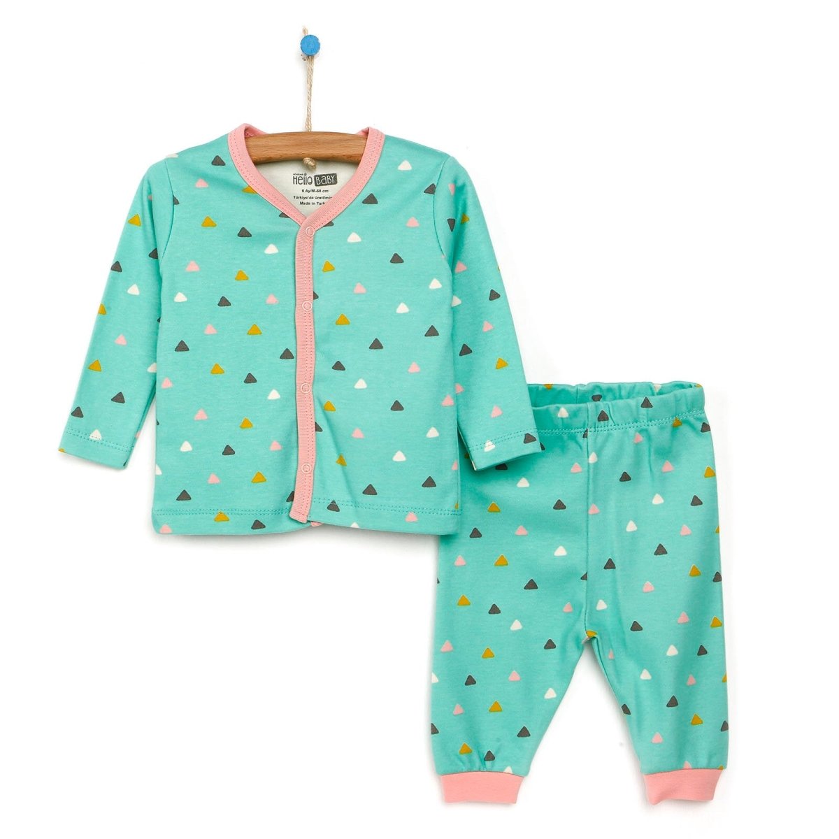 HelloBaby Basic Baby Girl Pyjamas Set
