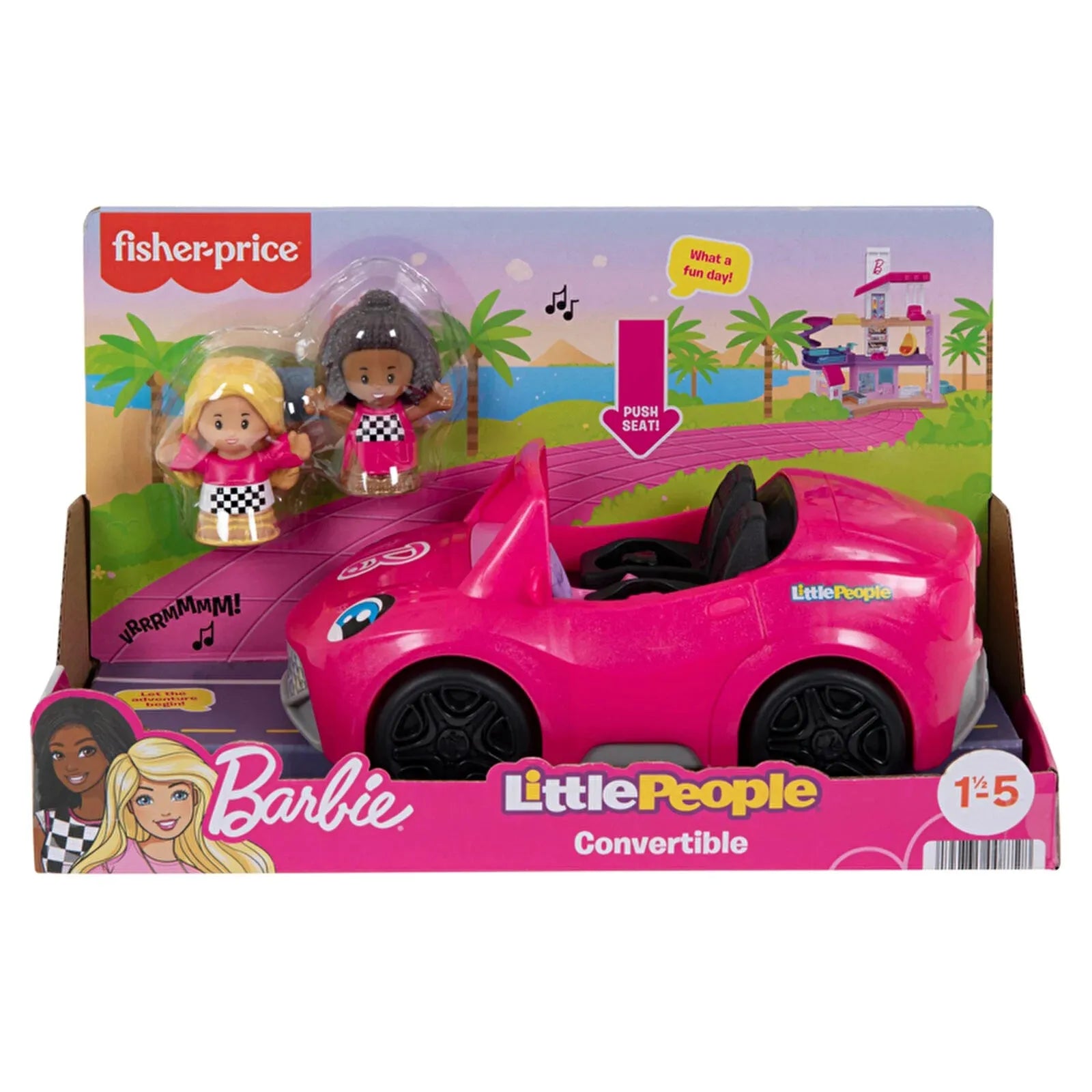 Fisher-Price Little People Barbie Convertible