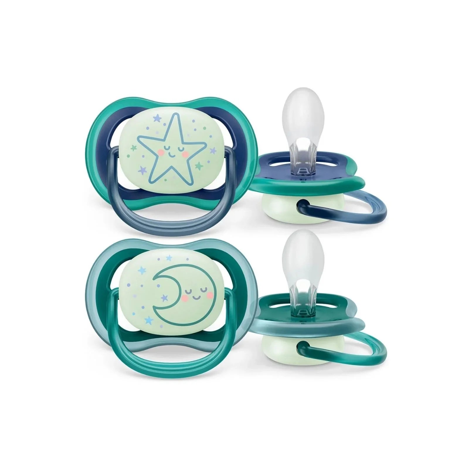 Philips Avent Ultra Air Night Soother 6-18 months Pack of 2