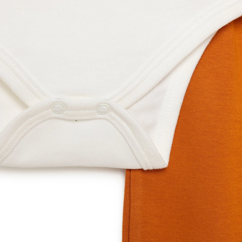 HelloBaby Boy Newborn Set 4 pcs - Dark Orange