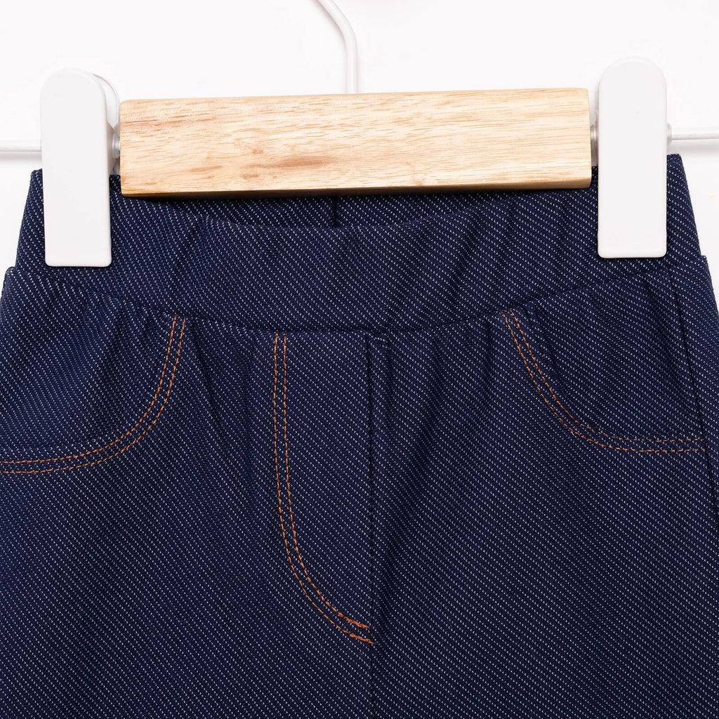 HelloBaby Girl Leggings - Indigo