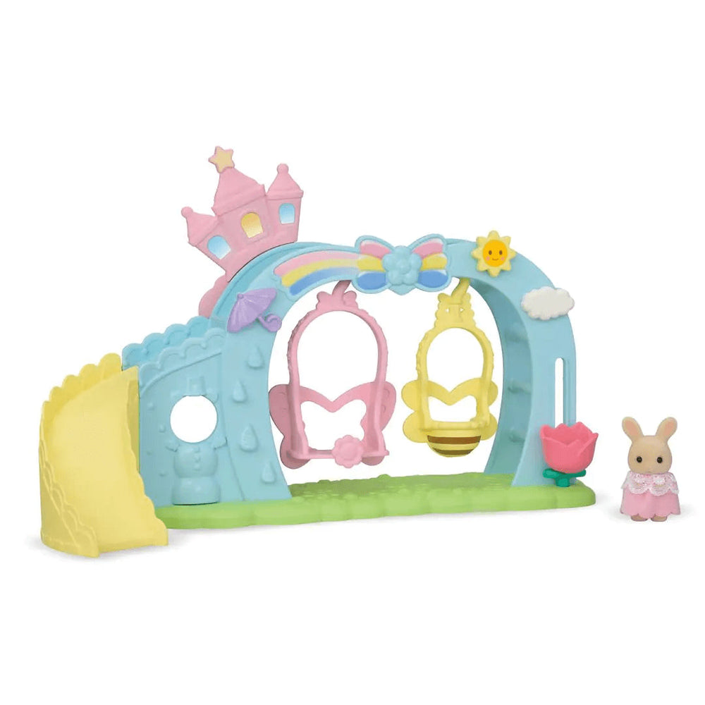 Sylvanian Families Nursery Swing Toy Playset for Ages 3 and Up