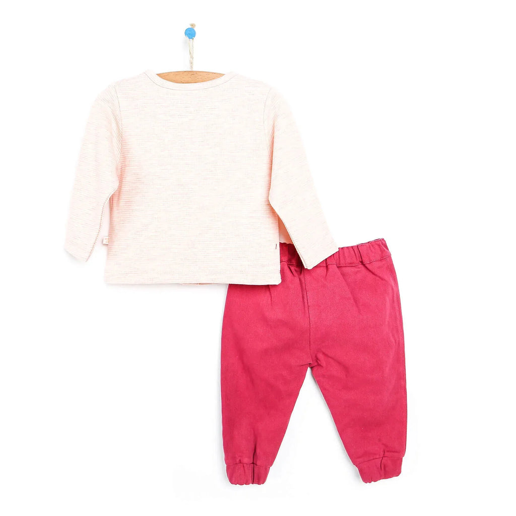 BabyZ Cardigan - Bottom - Damson