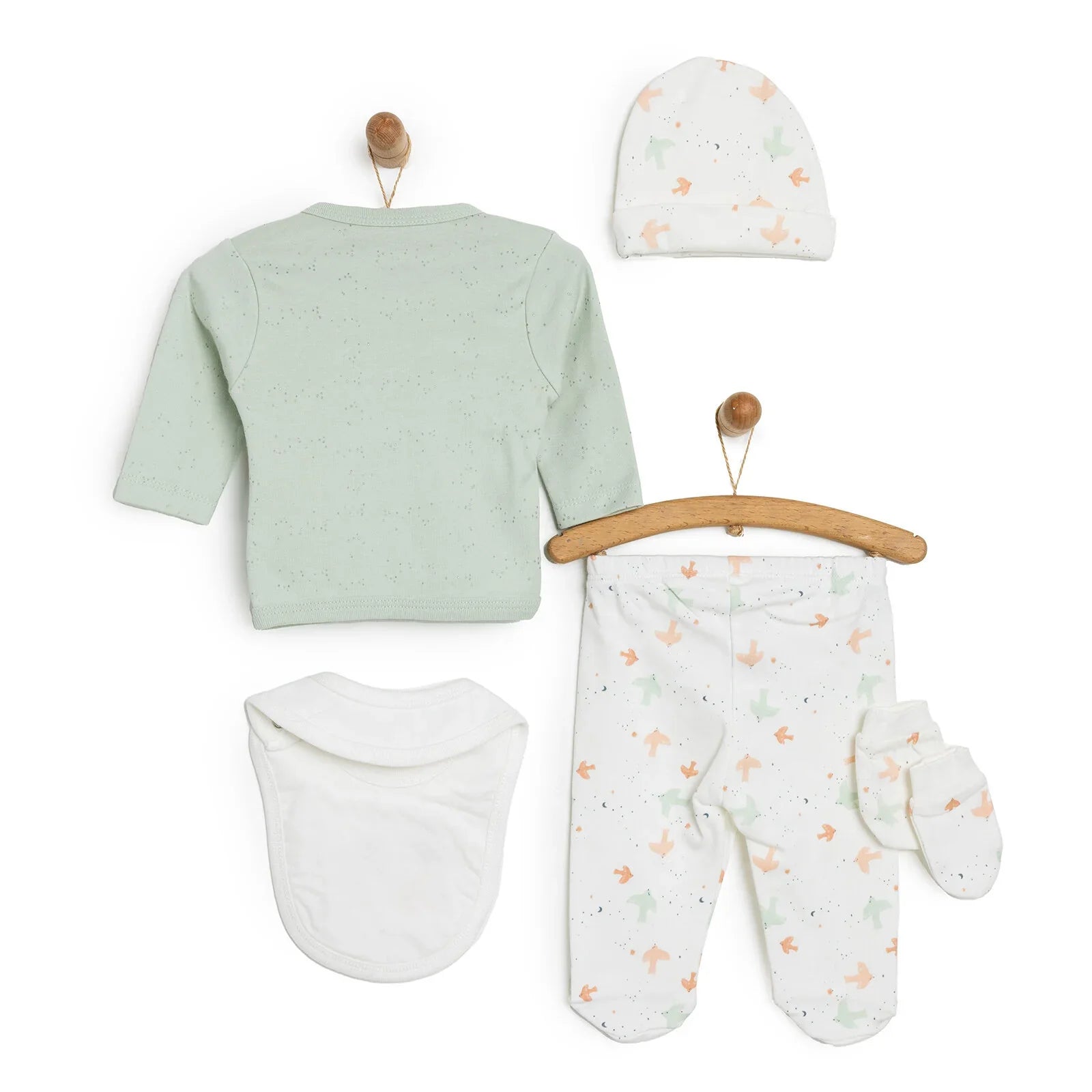 Little Life  Newborn Baby 5 Pcs Starter Set - Multicolour