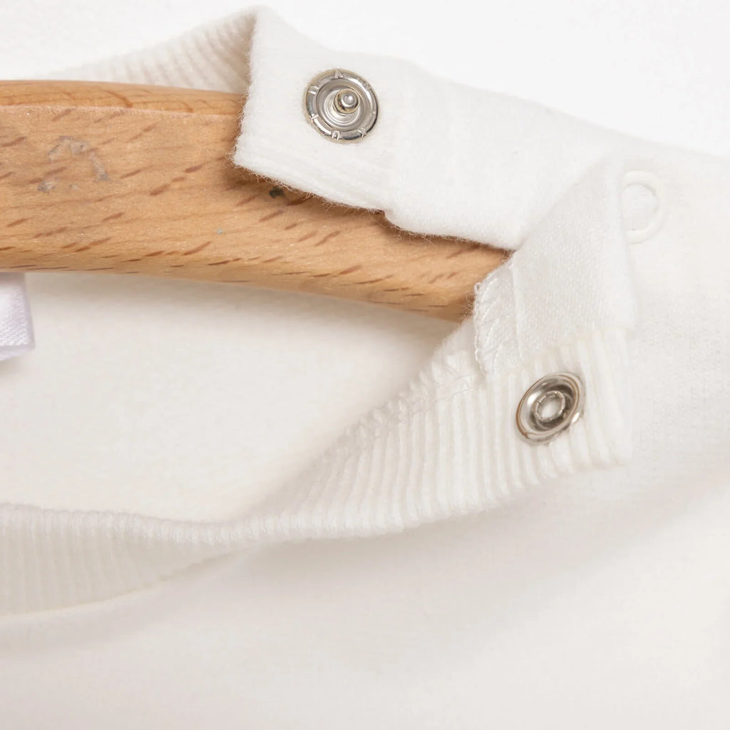 HelloBaby Baby Girl Rabbit Printed Sweatshirt - Ecru