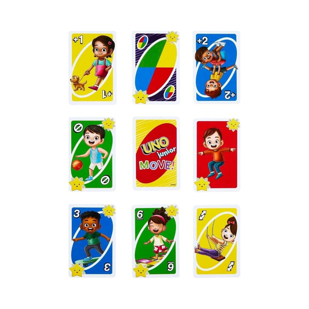 Mattel Uno Junior Move Card Game