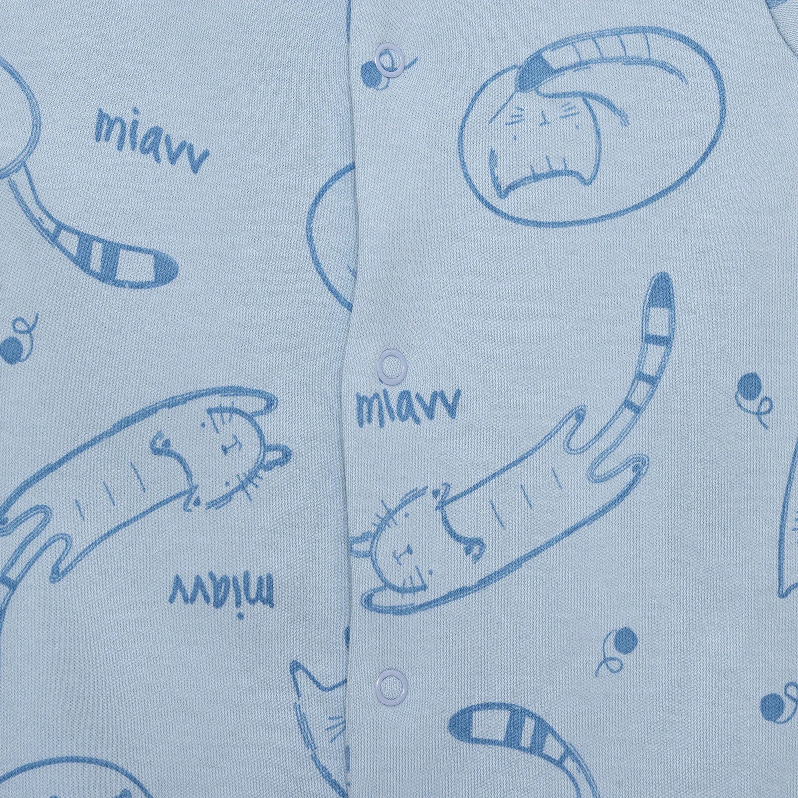 Bebetto Organic  Unisex Jumpsuit - Indigo