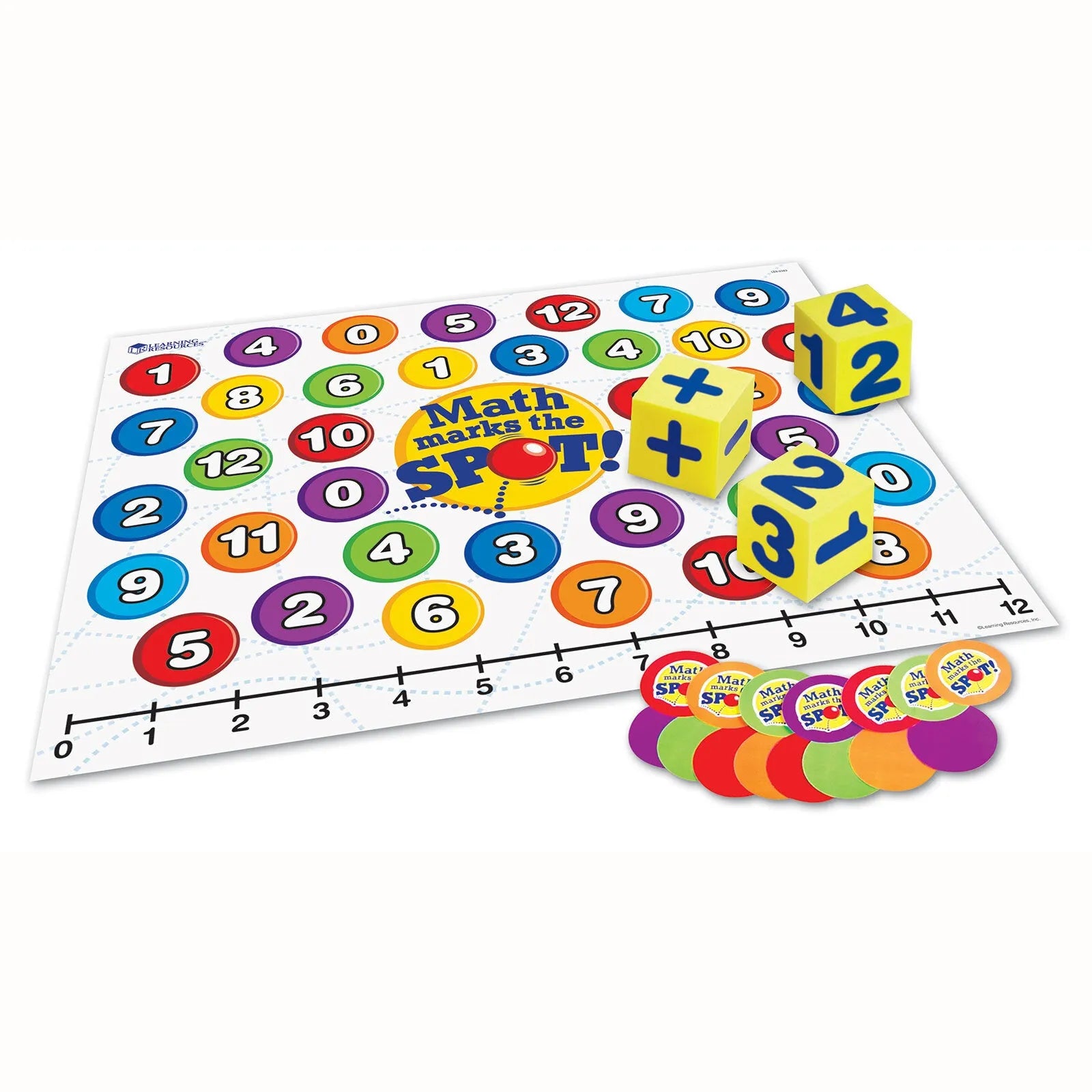 Learning Resources Math Marks the Spot Activity Set