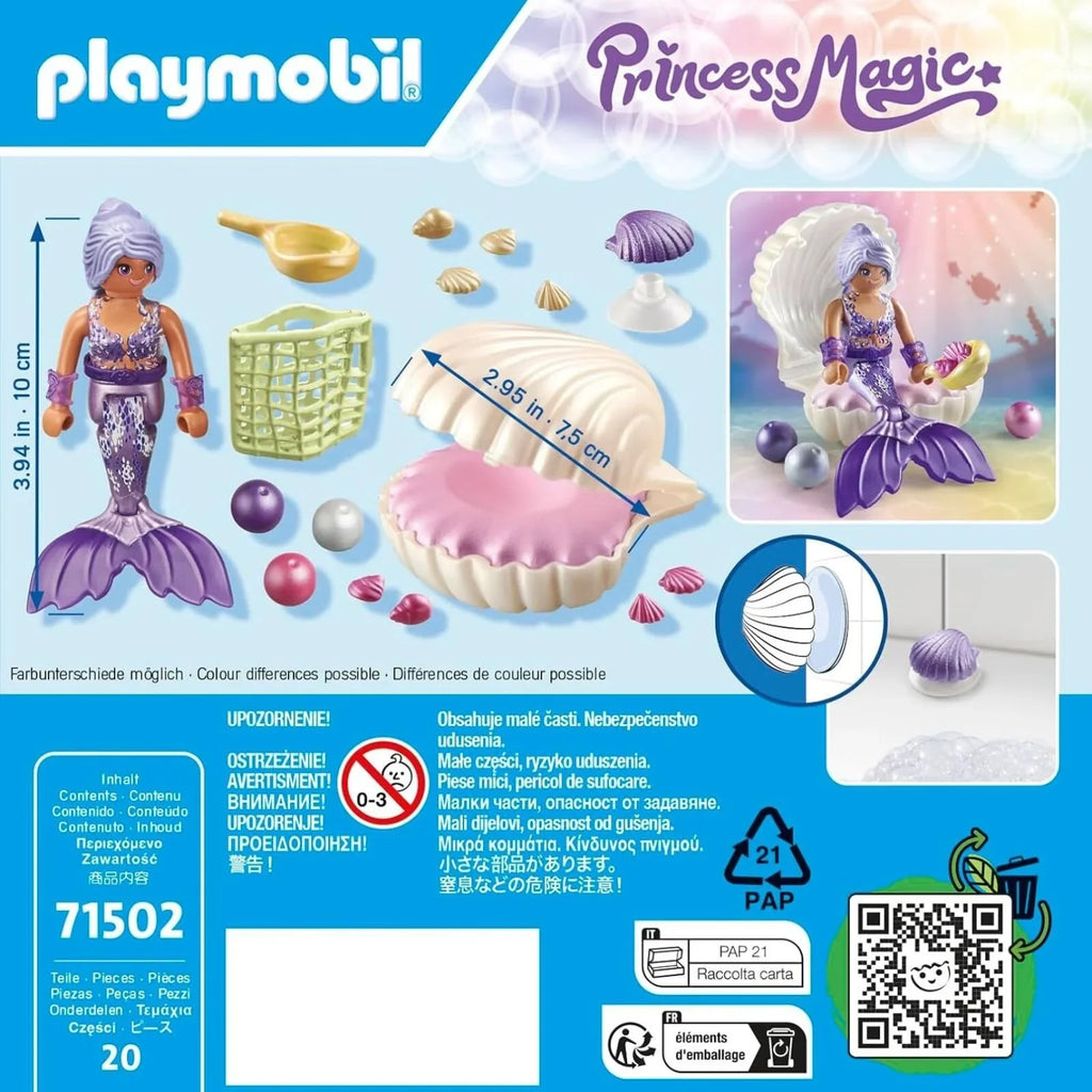 Playmobil Princess Magic 71502 Mermaid with Pearl Seashell
