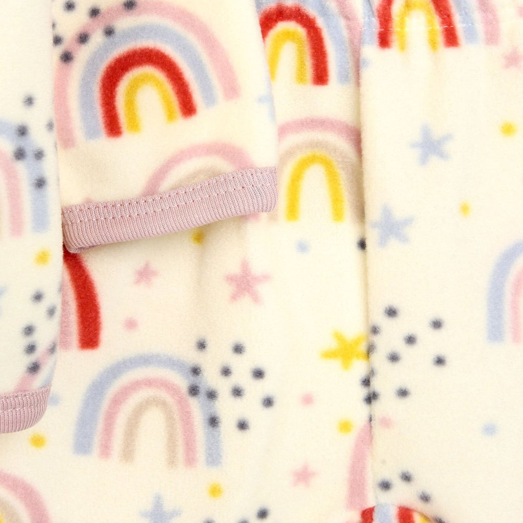 HelloBaby Newborn Baby Girl Fleece Cardigan