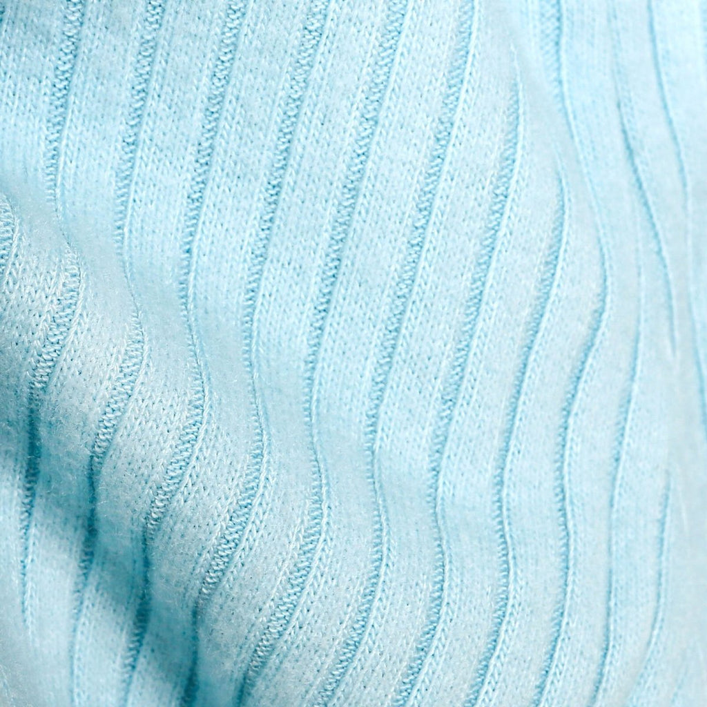 Tuffy Sweatshirt Collared - Footless Bottom - Light Blue