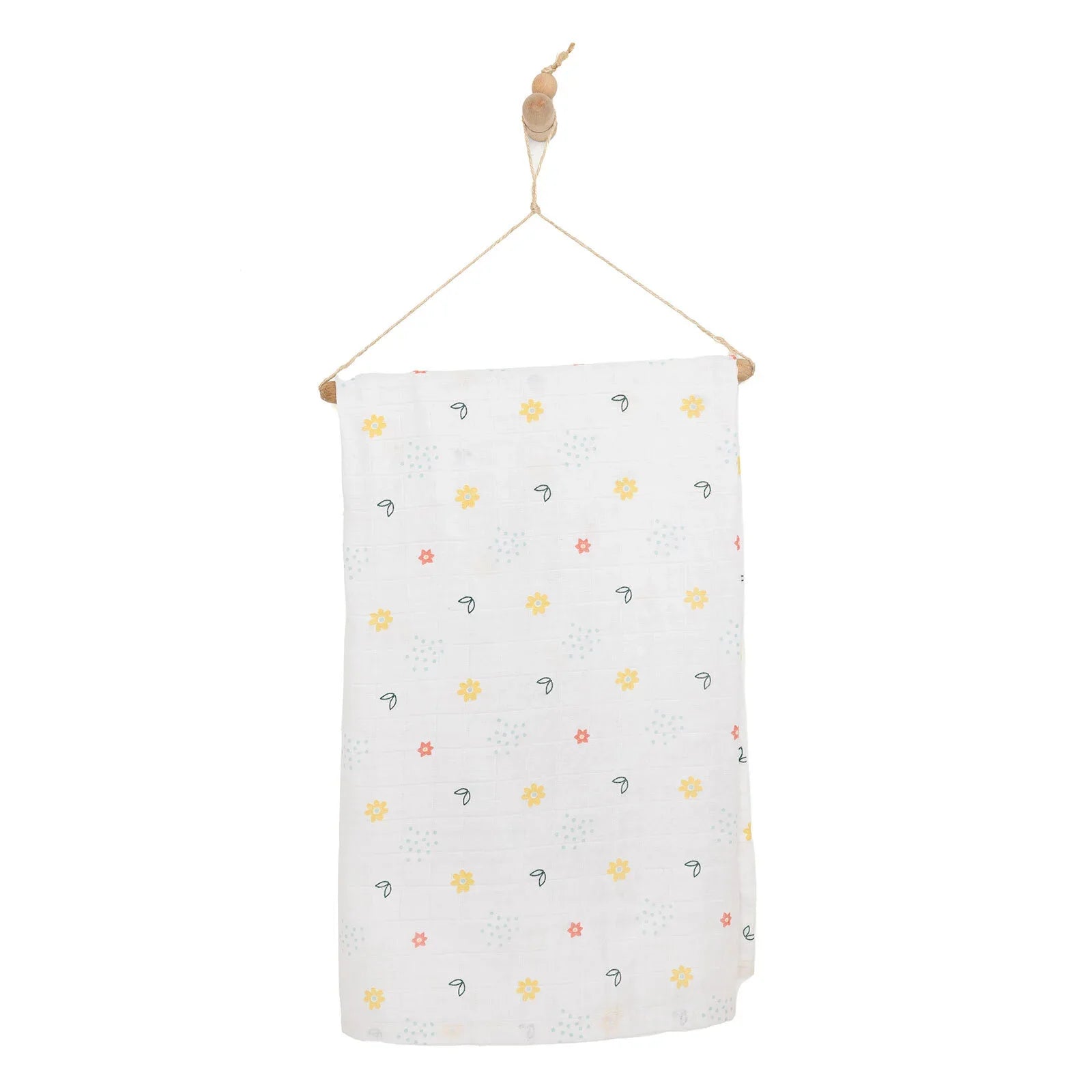 Little Dreams Girl Muslin Blanket - Patterned