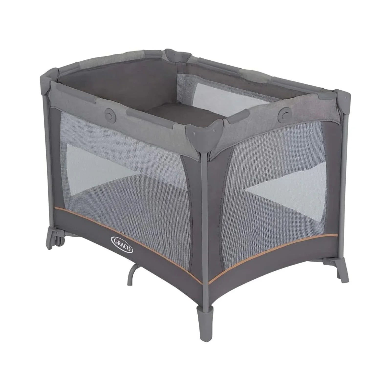 Graco Contour Bassinet Travel  Cot - Pebble