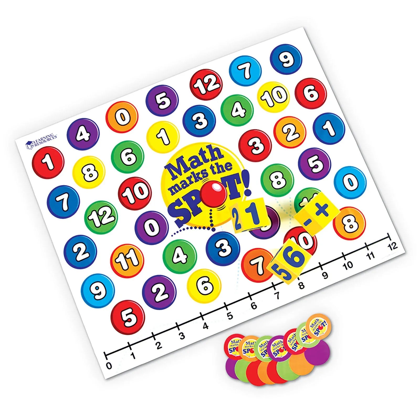 Learning Resources Math Marks the Spot Activity Set