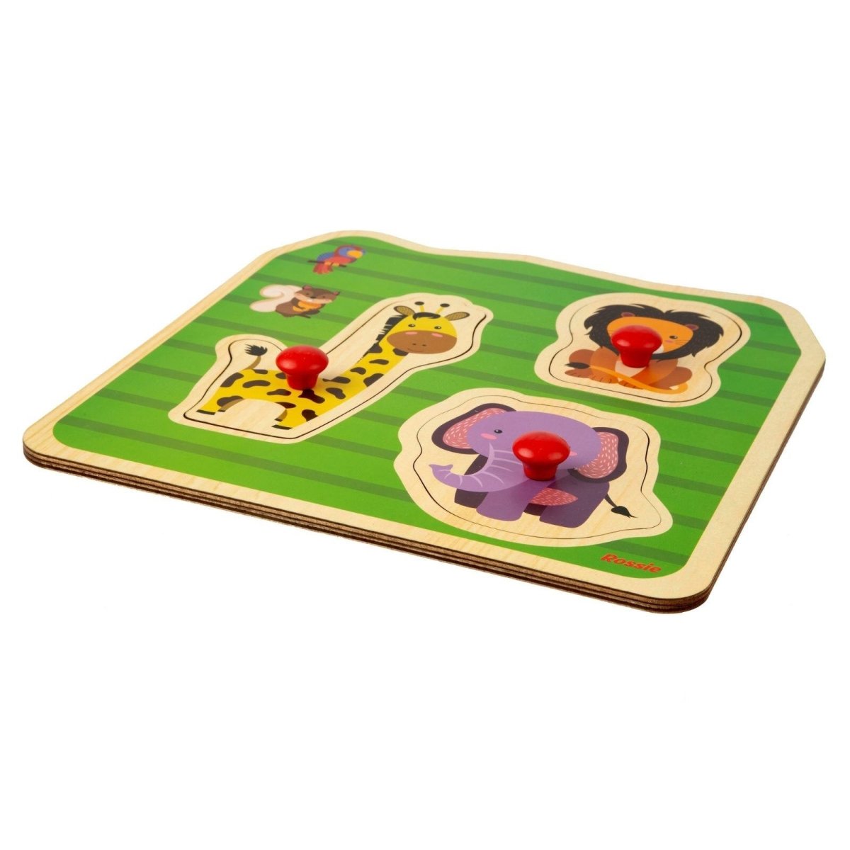 Rossie Wood First Puzzle - Wild Animals