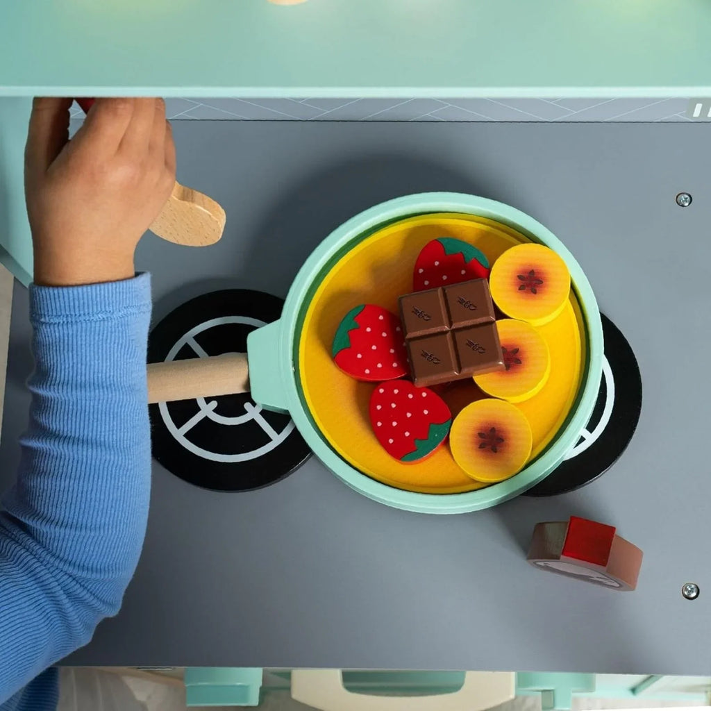 Owl & Fox Wooden Imagination Kitchen Pancake Set