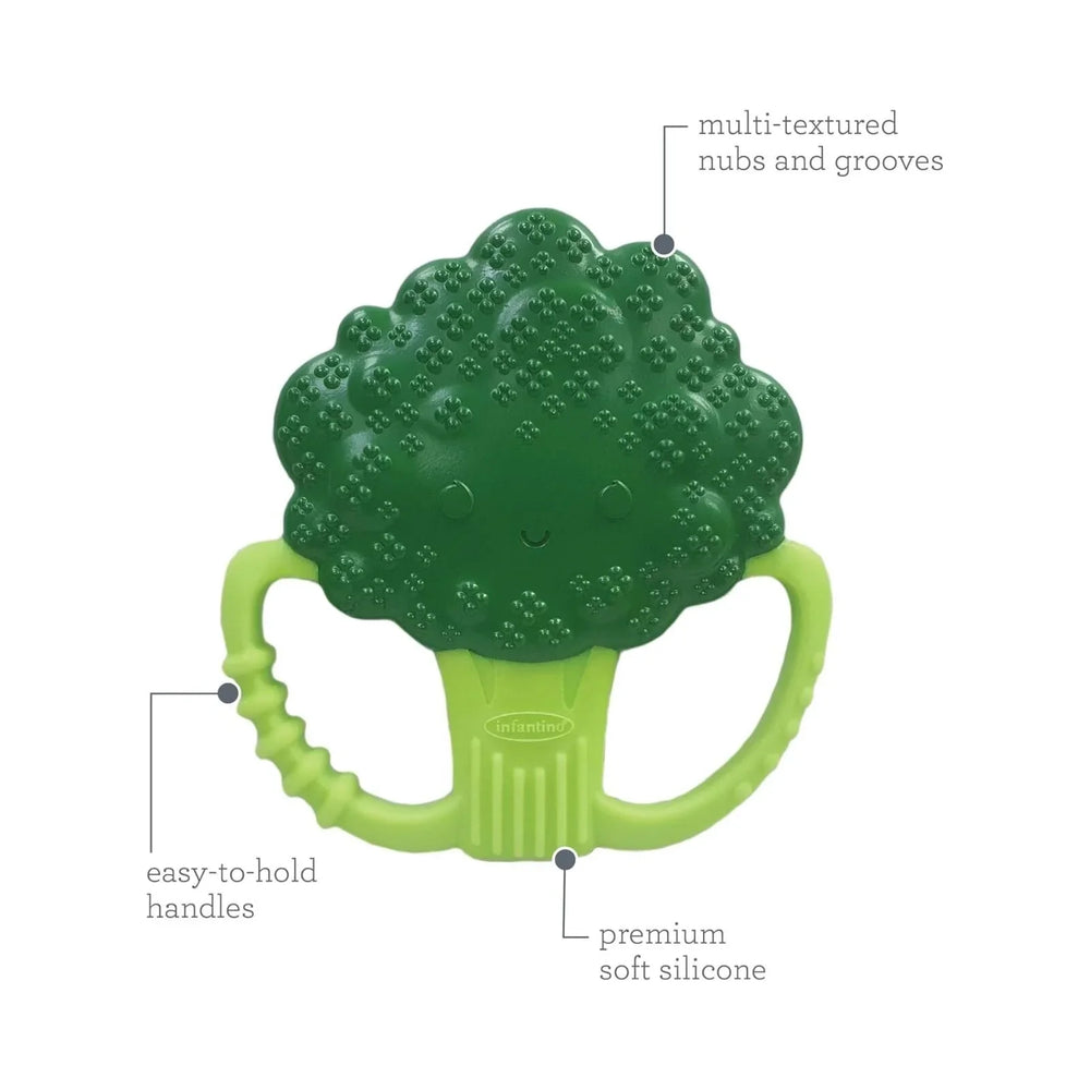 Infantino Lil' Nibbles Teether - Brocolli
