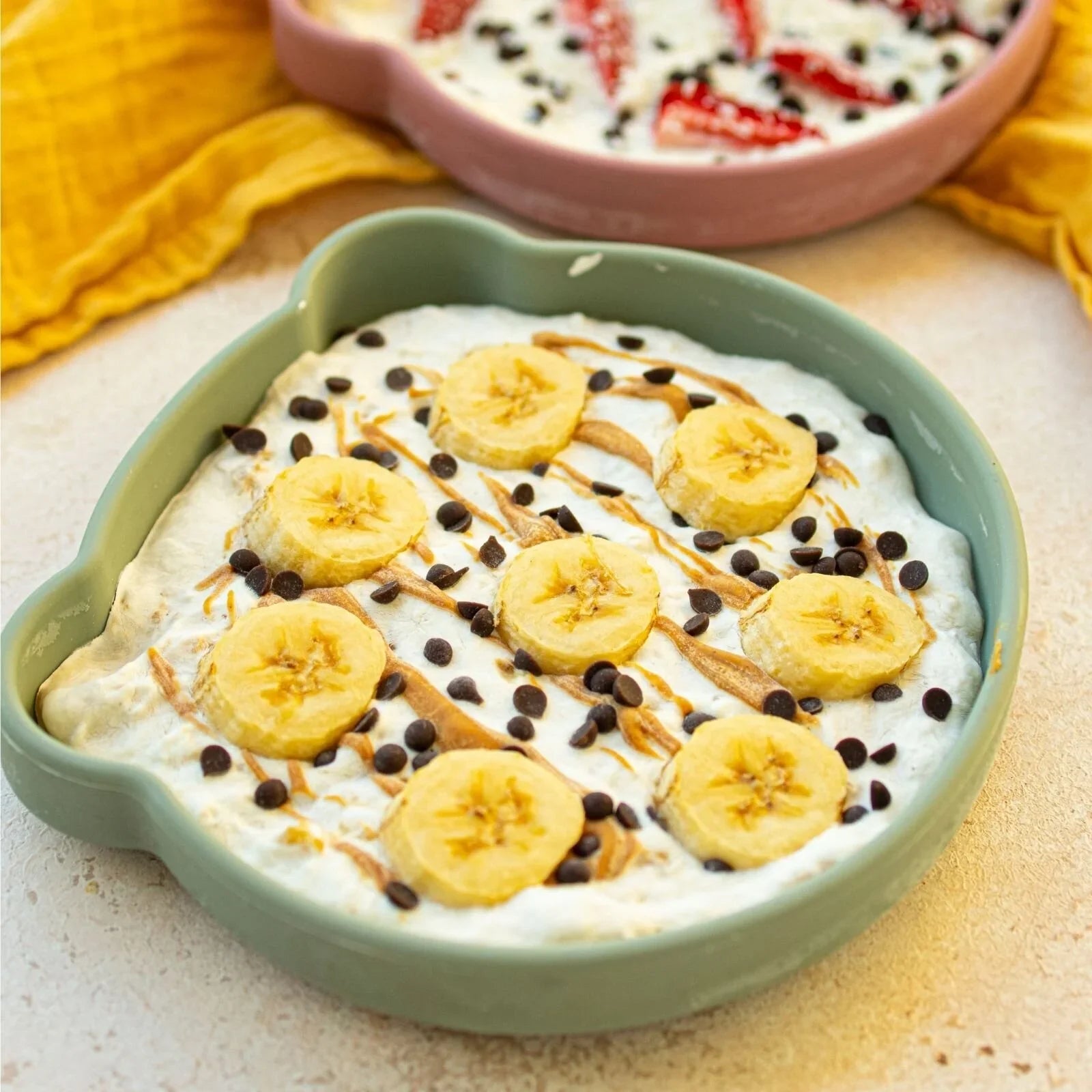 BLW Essentials Bear Plate and Spoon - Sage