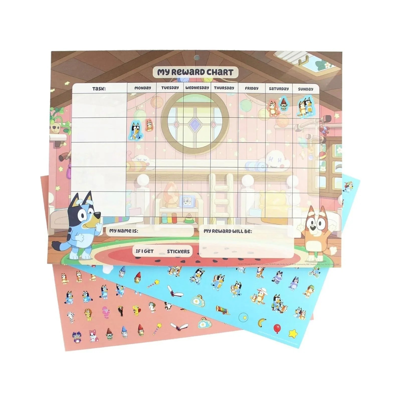 Bluey Reward Chart