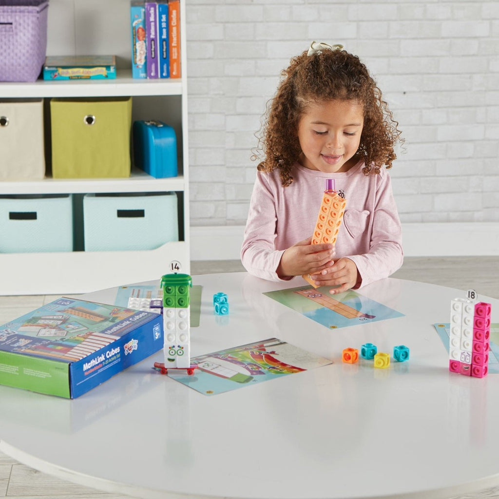 Numberblocks Mathlink Cubes Numberblocks 11-20 Set