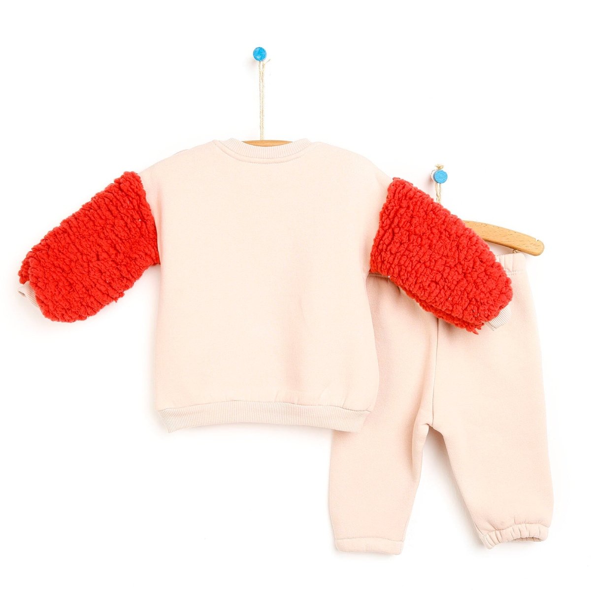 HelloBaby Sweatshirt- Footless Bottom - Pink