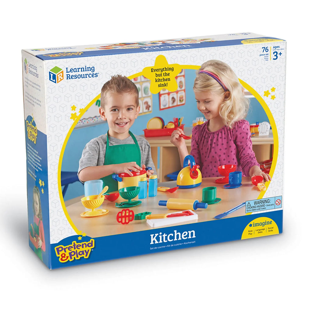 Learning Resources Pretend & Play Great Value Kitchen Set