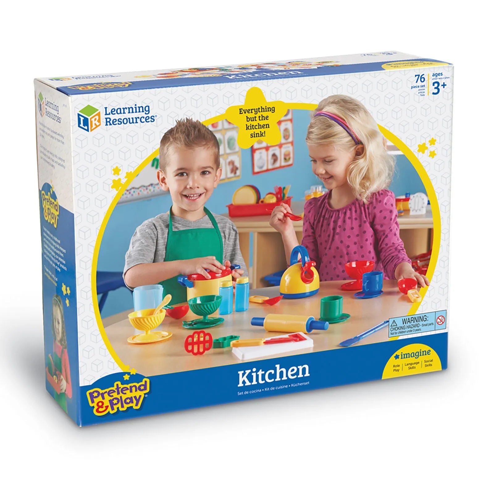 Learning Resources Pretend & Play Great Value Kitchen Set