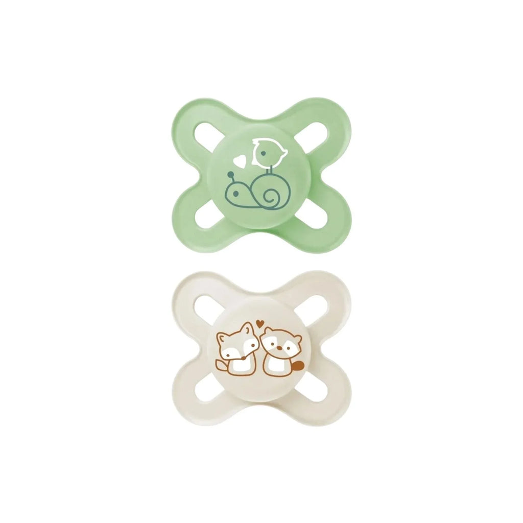 MAM Original Start Soother Unisex 0-2 months Pack of 2