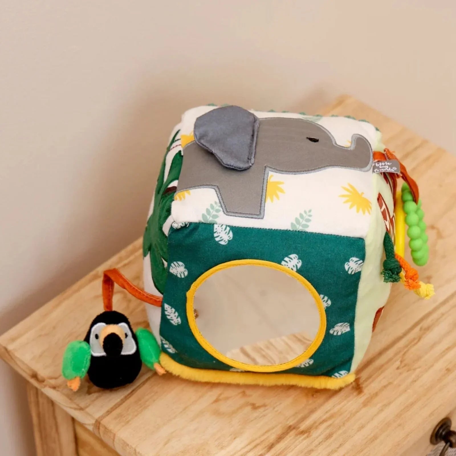 Little Big Friends Soft Activity Cube - Jungle